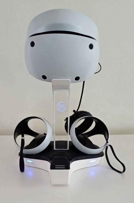 PlayStation 5 PSVR2 with Charging Dock/ Display Stand. Like New.