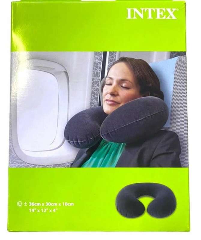 Neck Pillow. Inflatable. Ideal for long road trips. New.