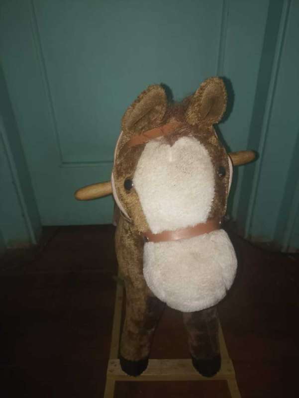 Vintage Kids rocking horse with Saddle
