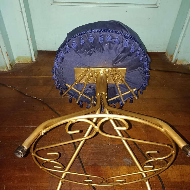 Refurbished Blue boudoir chair