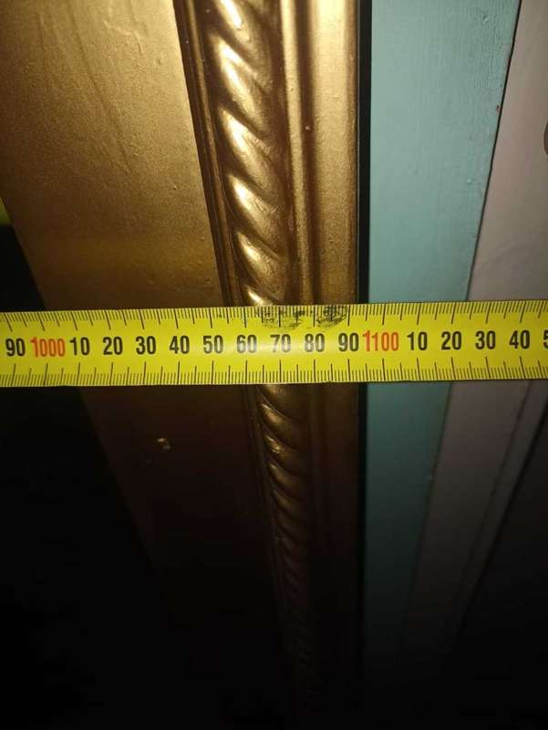 Beautiful huge Golden refurbished Mirror