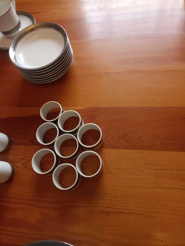 76 Piece Presidential dinner service Gary Barr