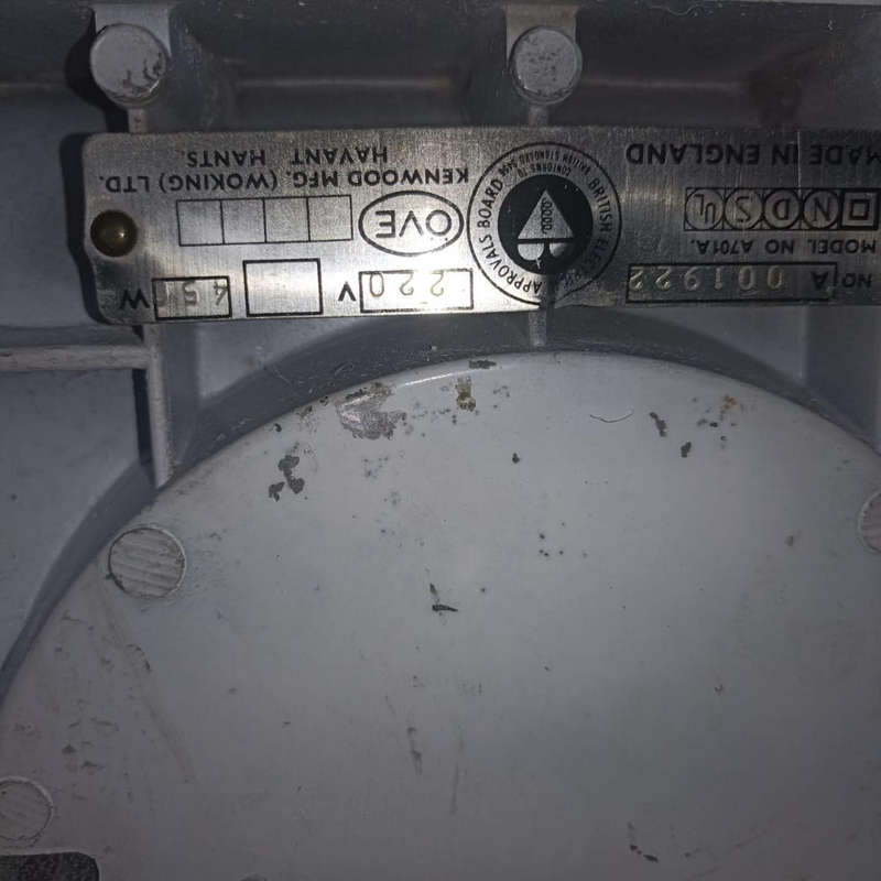 Kenwood chef mixer made in England
