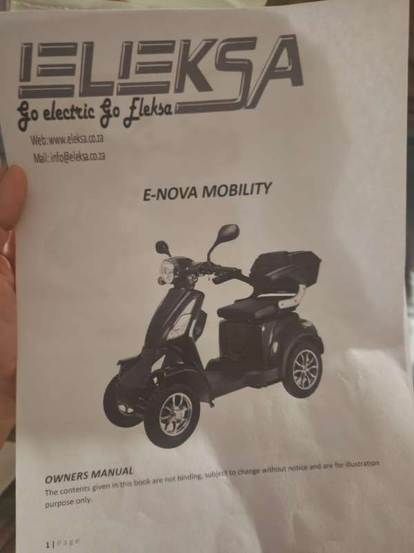 3 Wheel Electrical Scooter