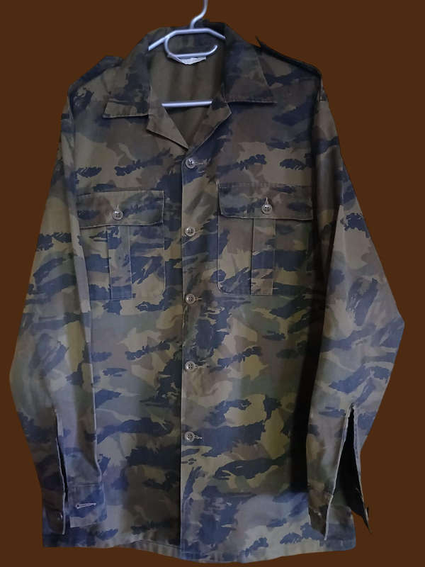 SAP - South African Railway Police Task Force  Camouflage Long Sleeve Shirt and Trousers - RARE ITEM