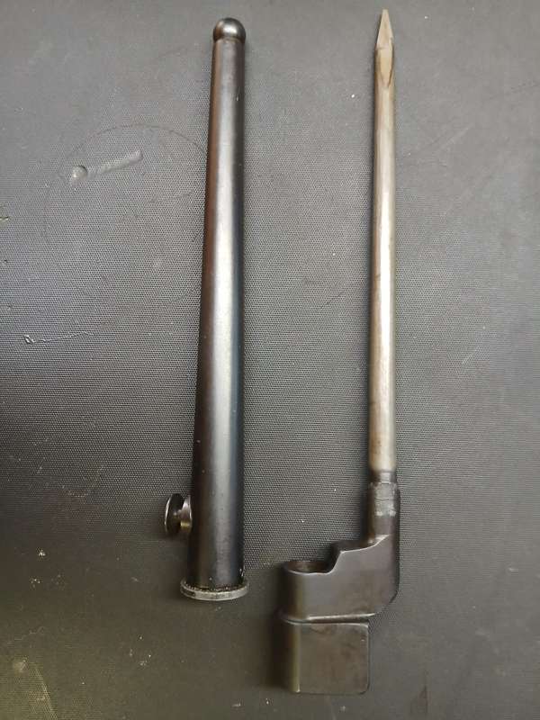 Bayonet & Scabbard, Canadian No4 Mk2 303 Spike - WW2