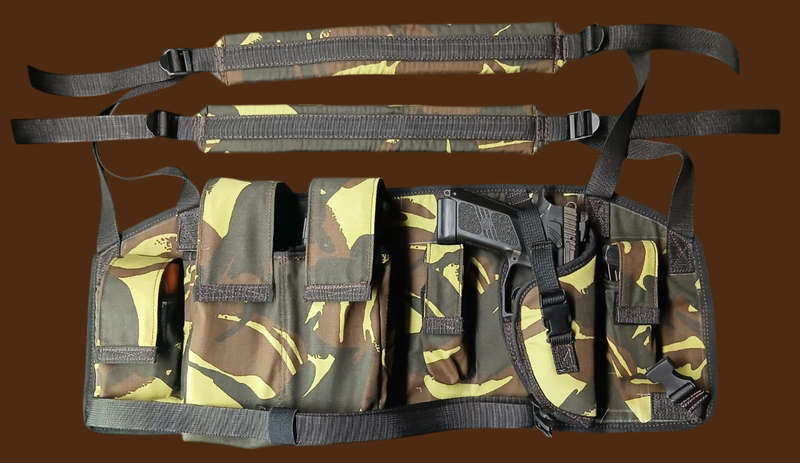 PORTUGUESE "LIZARD" CAMO CHEST WEBBING