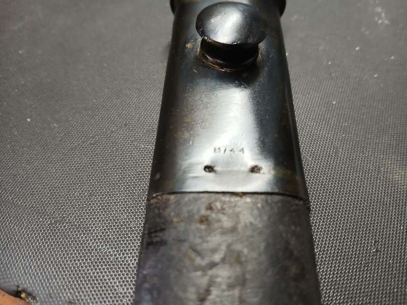 1907 Pattern 303 Bayonet With Brown Leather Scabbard