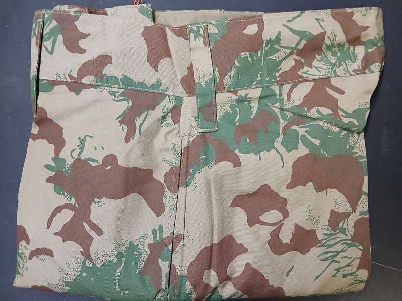 SAPS CAMO TROUSERS PATTERN 2 - SIZE 92/84  (2)- UNUSED / UNISSUED - BRAND NEW