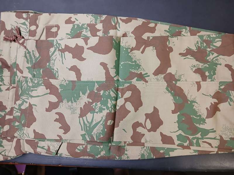 SAPS CAMO TROUSERS PATTERN 2 - SIZE 92/84  (2)- UNUSED / UNISSUED - BRAND NEW