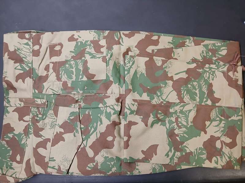SAPS CAMO TROUSERS PATTERN 2 - SIZE 92/84  (2)- UNUSED / UNISSUED - BRAND NEW