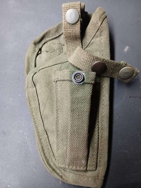 SAPS KOEVOET GREEN OLIVE PISTOL HOLSTER