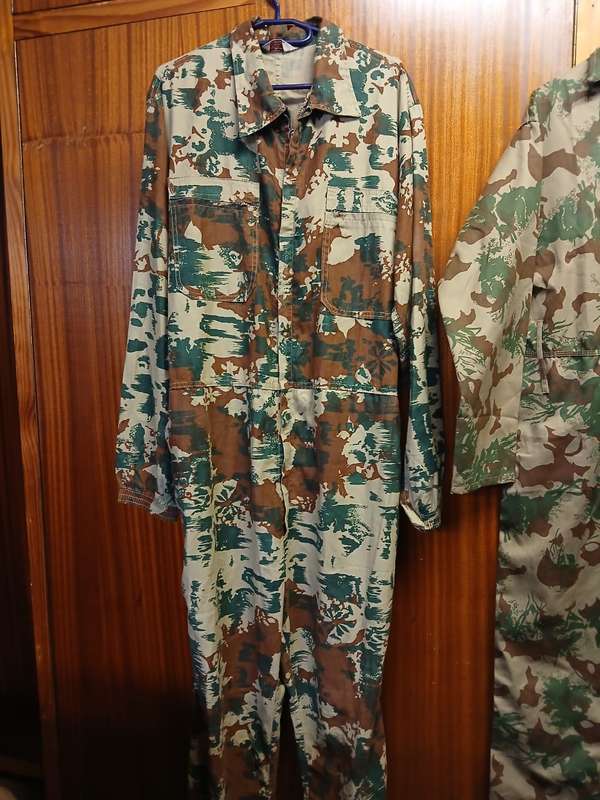 For the connoisseur collector - SAP 1st Pattern and 2nd Pattern Camo Coverall Combo.