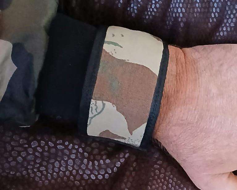 Saps 2nd Pattern Concealed Watch Strap