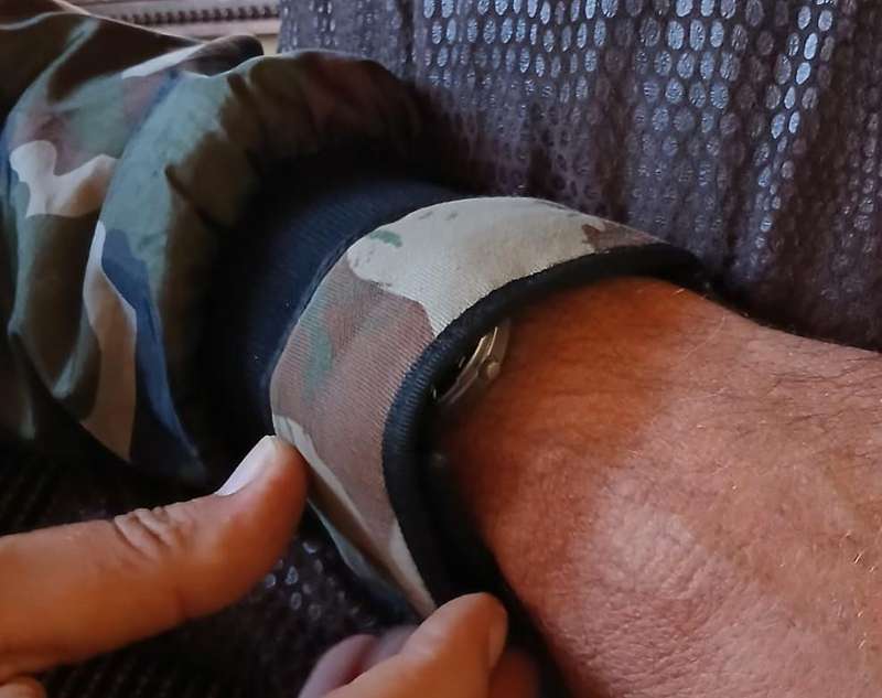 Saps 2nd Pattern Concealed Watch Strap