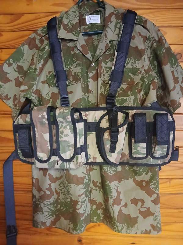 SAP 1 & 2 Pattern Camo Chest Webbing