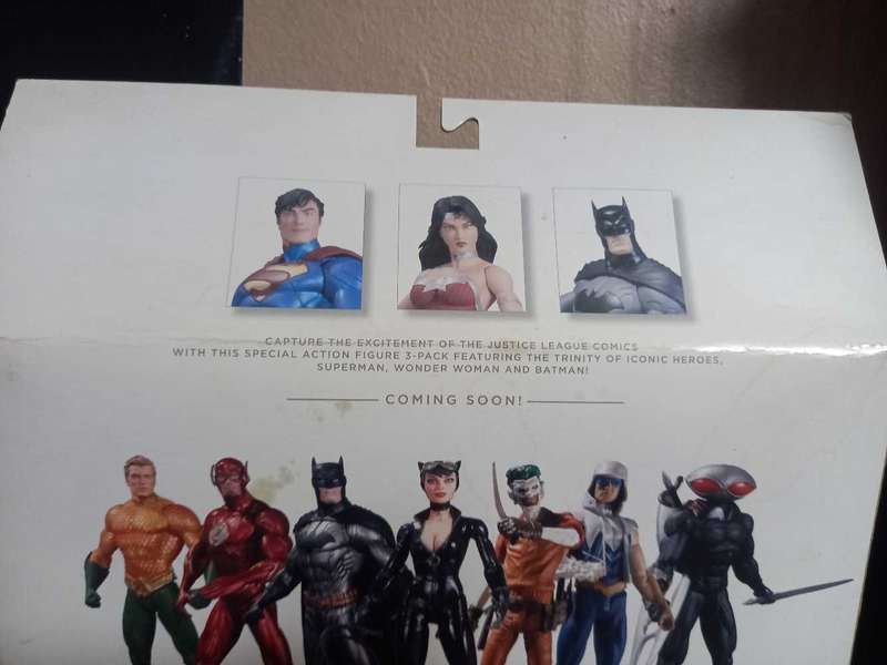 DC Collectibles The New 52 Superman, Wonder Woman And Batman Action Figure 3 - Pack