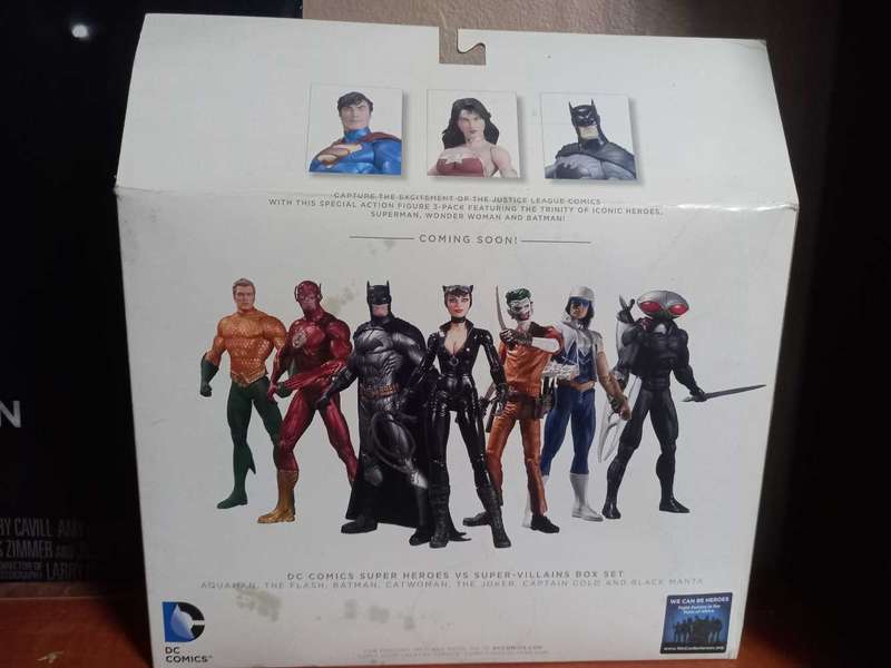 DC Collectibles The New 52 Superman, Wonder Woman And Batman Action Figure 3 - Pack