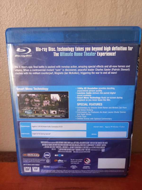 X-Men 3 The Last Tand (BluRay)