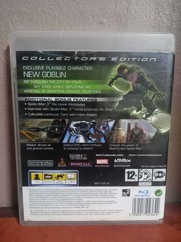Spider-Man 3 Collector's Edition