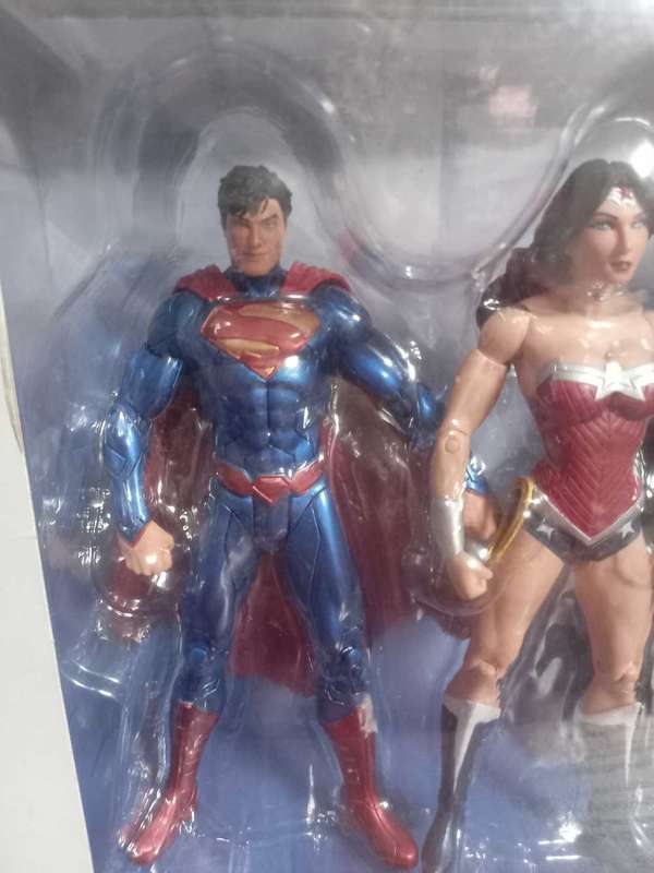 DC Collectibles The New 52 Superman, Wonder Woman And Batman Action Figure 3 - Pack