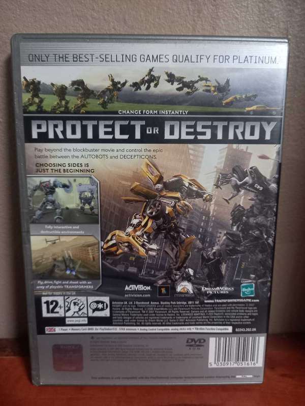 Transformers The Game
