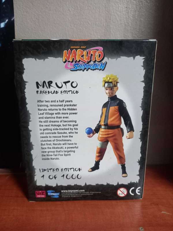 San Diego Comic Con Exclusive Toynami Naruto Rasengan Edition Figure