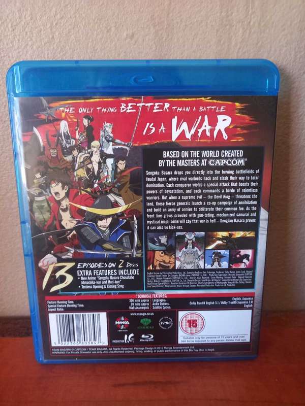 Sengoku Basara Samurai Kings Season 1