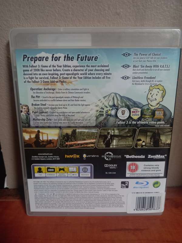 Fallout 3 Game Of The Year Edition