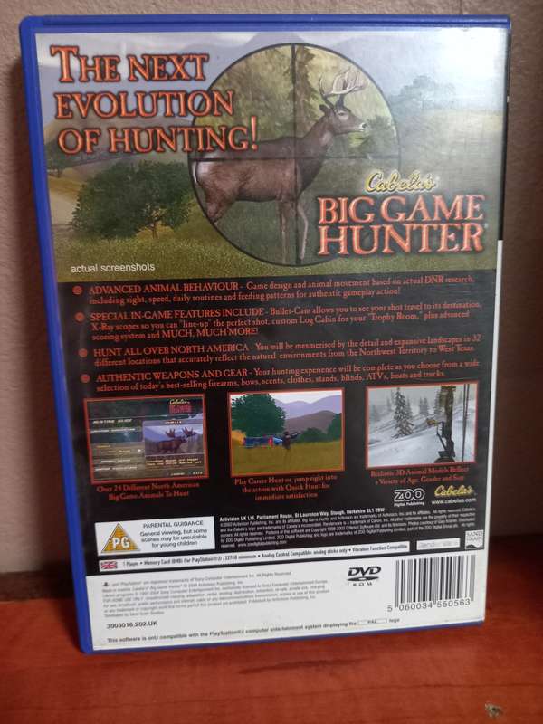 Cabela's Big Game Hunter