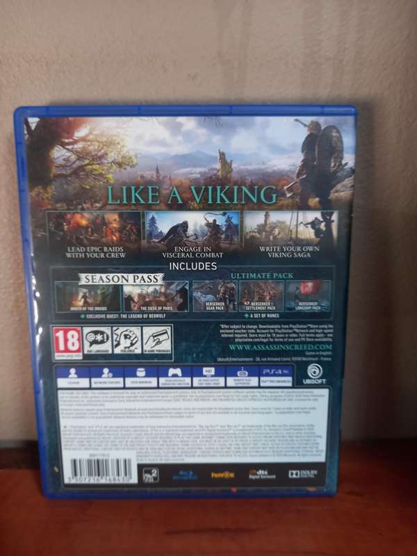 Assassin's Creed Valhalla And Steelbook