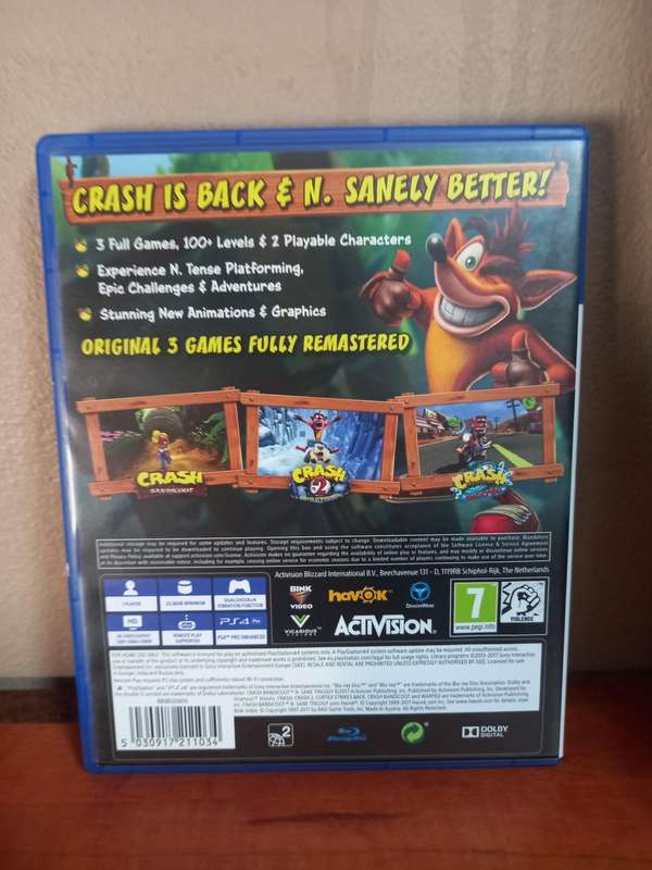 Crash Bandicoot N Sane Trilogy
