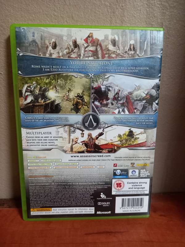 Assassin's Creed Brotherhood Xbox 360