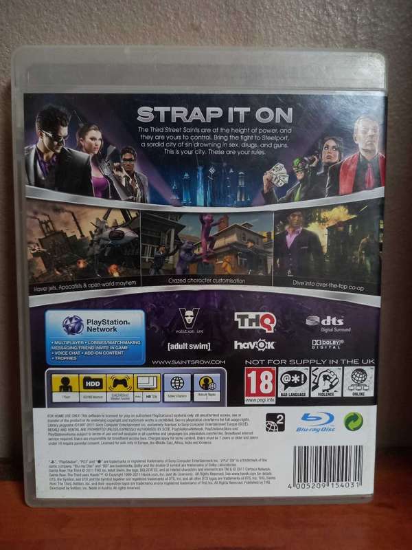Saints Row The Third