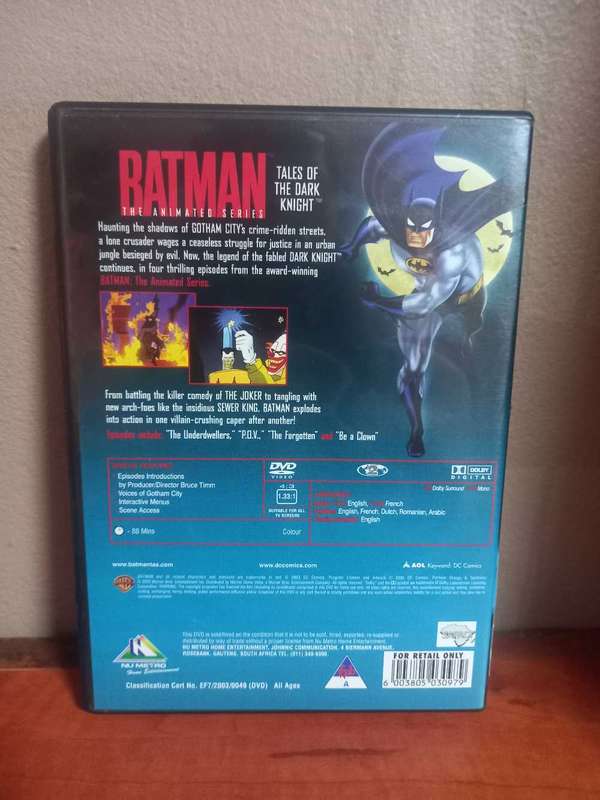 Batman The Animated Series Tales Of The Dark Knight