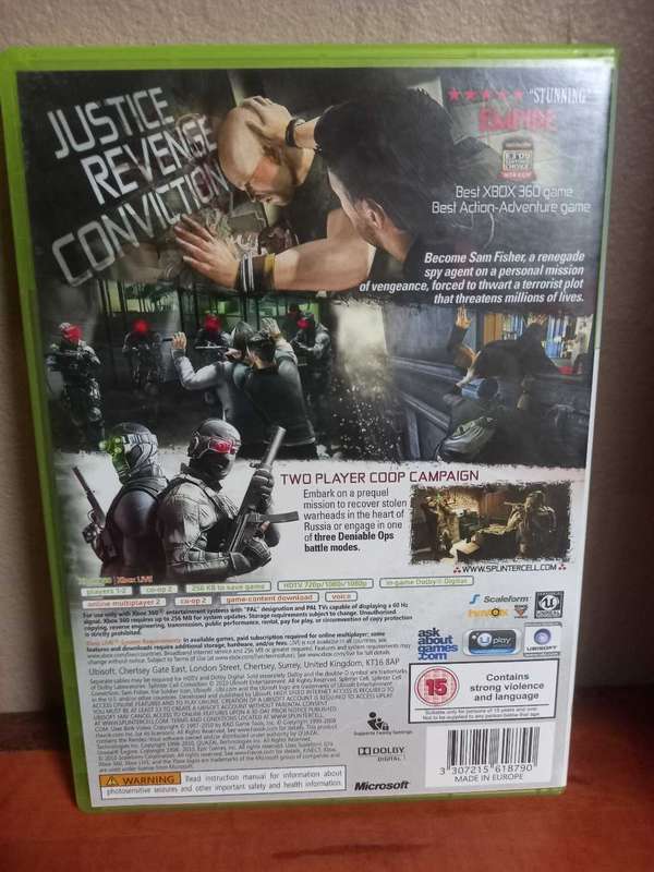Tom Clancy's Splinter Cell Conviction