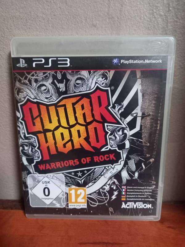 Guitar Hero Warriors Of Rock