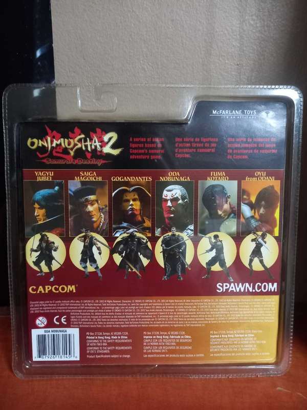 Onimusha 2 Samurai's Destiny Oda Nobunaga McFarlane Toys Action Figure