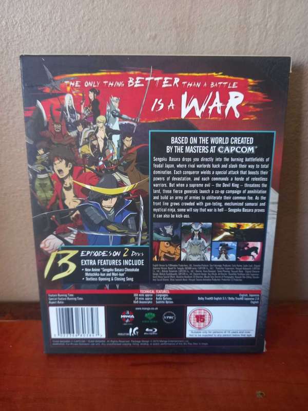 Sengoku Basara Samurai Kings Season 1