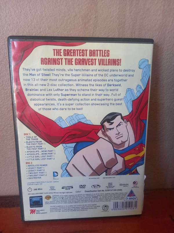 Superman Super-Villians World's At War!