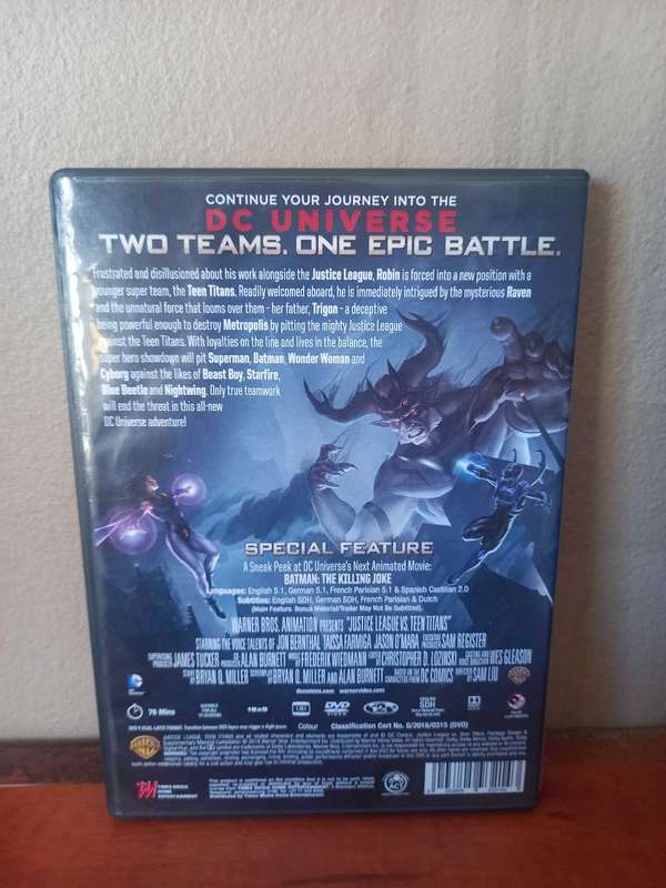 Justice League Vs Teen Titans
