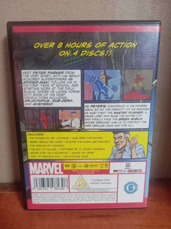 Original Spider-Man Season 1 And 2 Box Set