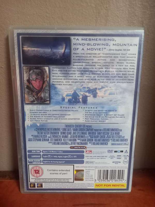 The Day After Tomorrow Two Disc Special Edition