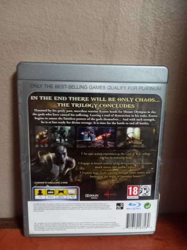 God Of War 3 Platinum