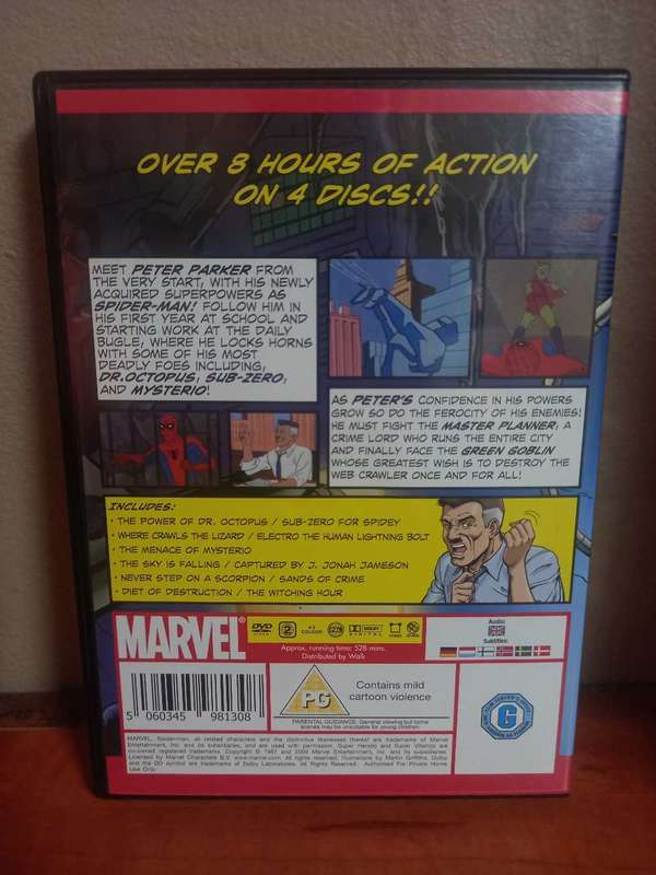 Original Spider-Man Season 1 And 2 Box Set