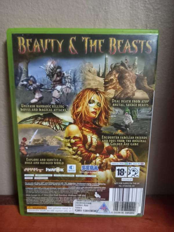 Golden Axe Beast Rider