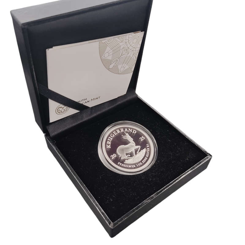 2025 1Oz Silver Proof Krugerrand - Still Sealed