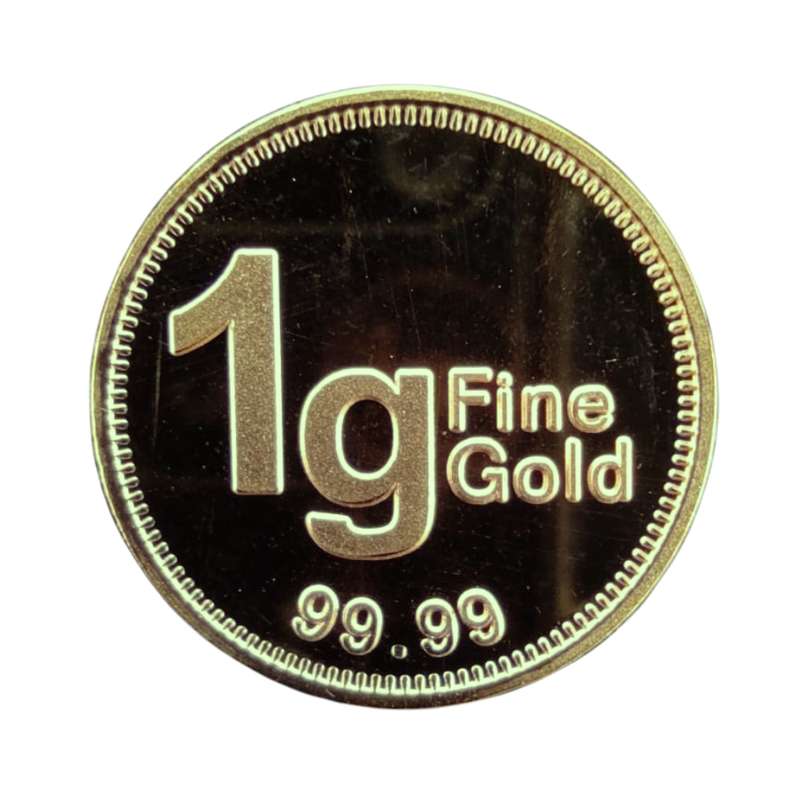 1g Gold Coin - Aurum Agri Mint