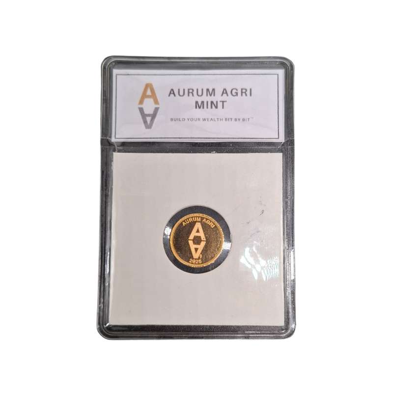 1g Gold Coin - Aurum Agri Mint