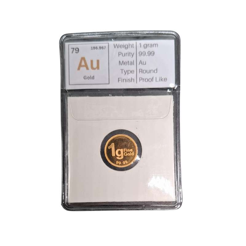 1g Gold Coin - Aurum Agri Mint